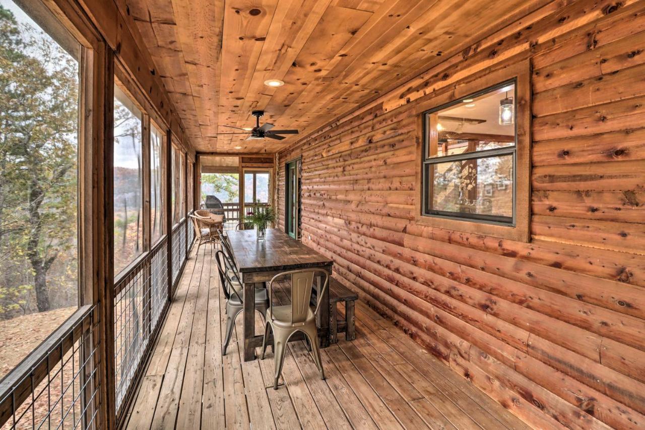 Piney Bluff Retreat With Mountain Views! Villa Екстериор снимка