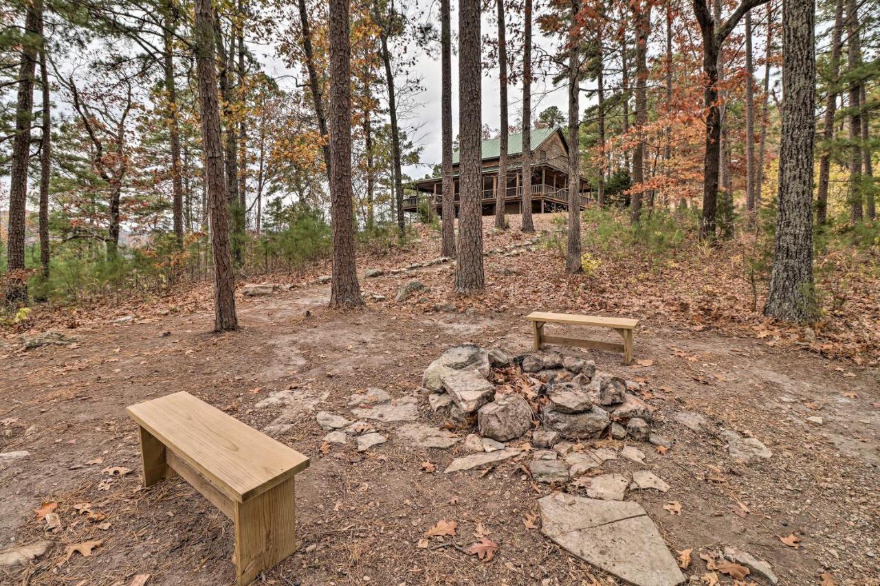 Piney Bluff Retreat With Mountain Views! Villa Екстериор снимка
